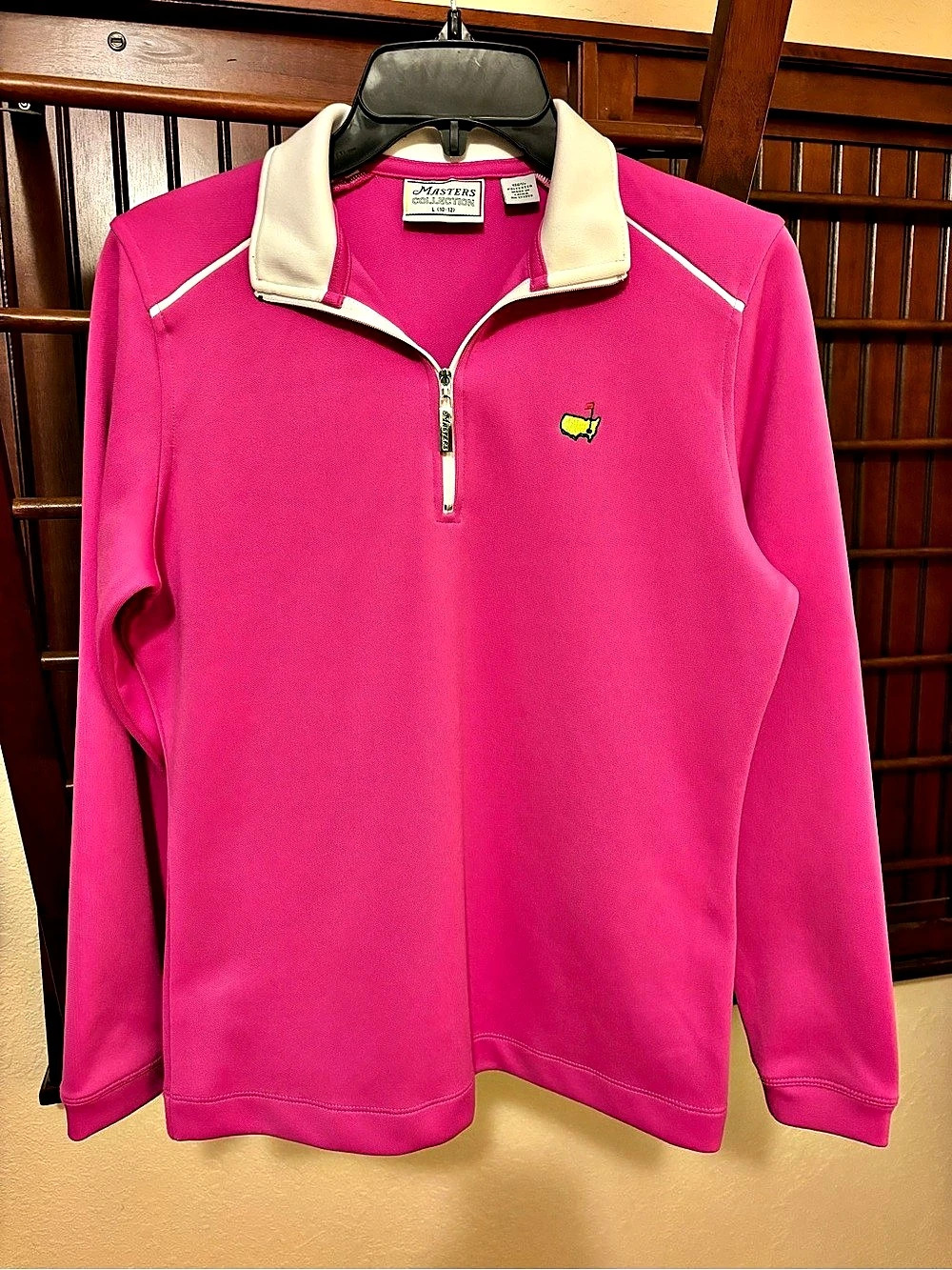 Masters Collection quarter-zip pullover Pink Girls Large (10-12) Like New